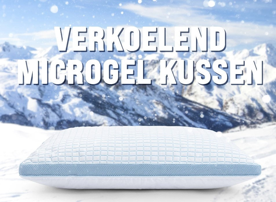 3D Blue Cell Tech Verkoelend Microgel Kussen - 50x70 cm