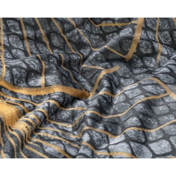 Dreamhouse dekbedovertrek Mente grijs - signature - velvet - 1-persoons (140x220 + 60x70 cm)