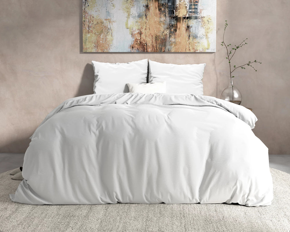 Dreamhouse dekbedovertrek Mendez - wit - flanel