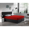 Hoeslaken - dubbel jersey - rood