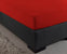 Hoeslaken - jersey - rood