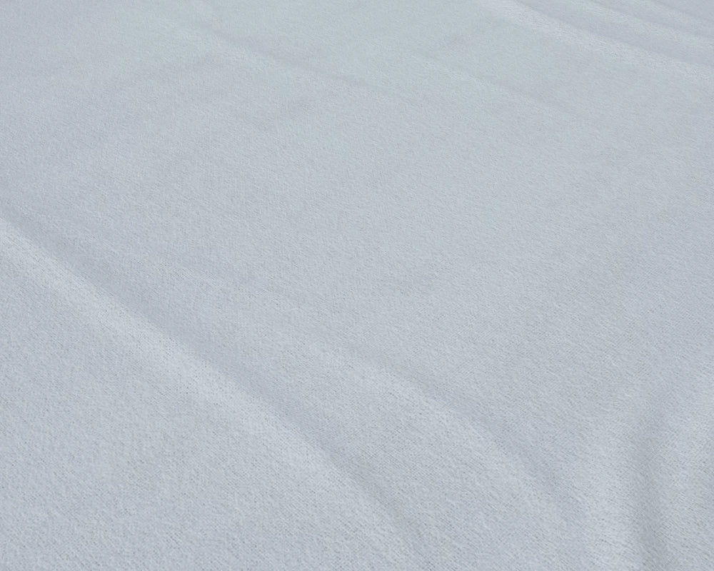 Hoeslaken - flanel - grijs