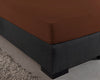 Jersey hoeslaken - Bruin - 140x200 cm