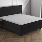 Topper hoeslaken - dubbel jersey - wit