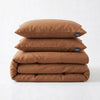 Dreamhouse dekbedovertrek Stone Washed Katoen - Bruin