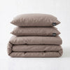 Dreamhouse dekbedovertrek Stone Washed Katoen - Taupe