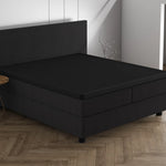 Topper hoeslaken - dubbel jersey -160/180x200/220 cm