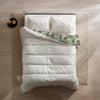 Easy dekbed en overtrek in 1 - Floral Green - 300gsm - exclusief sloop