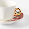 Essenza Galerij koffiekop & schotel - Off-white