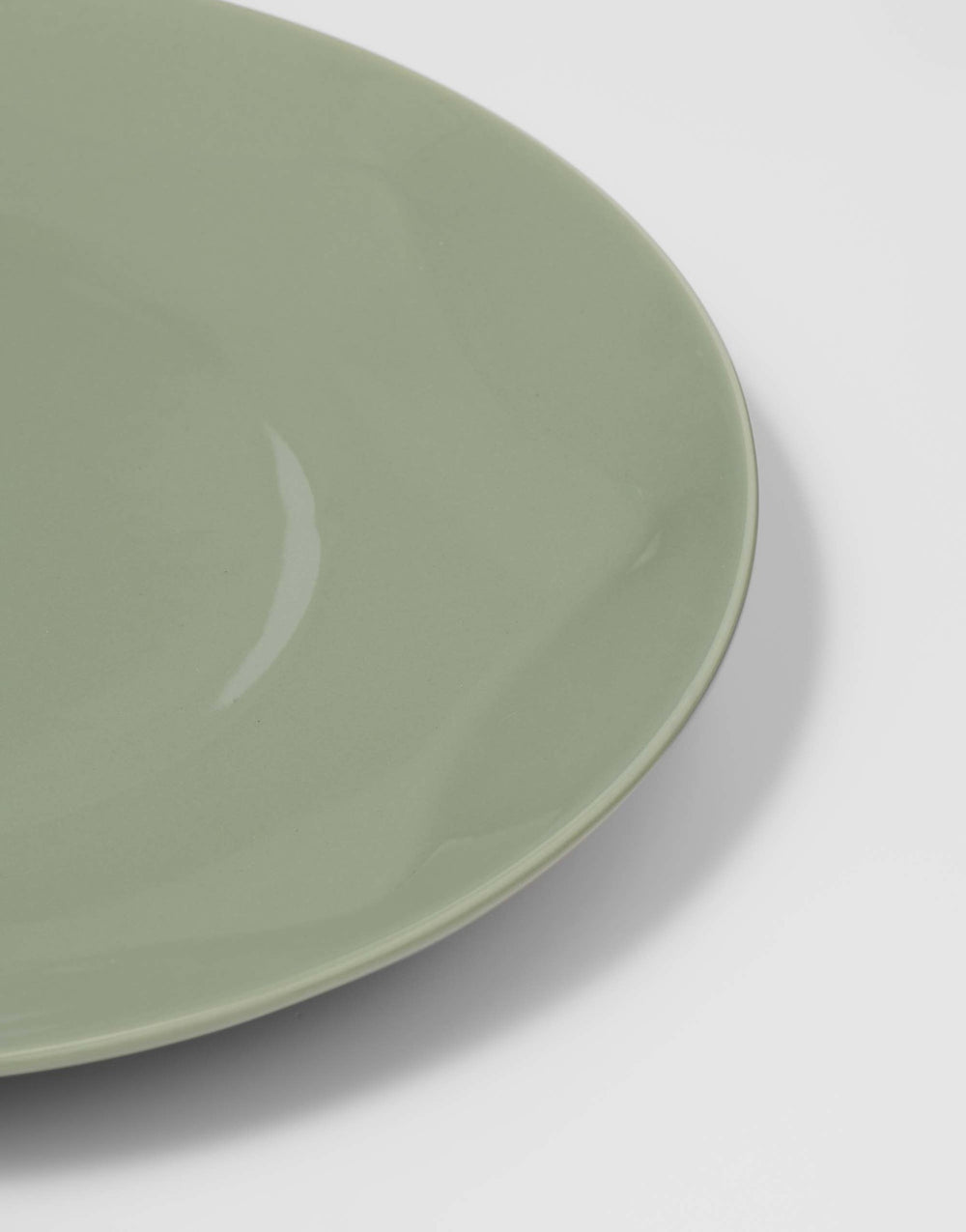 Essenza Sculpture dinerbord - Stone green