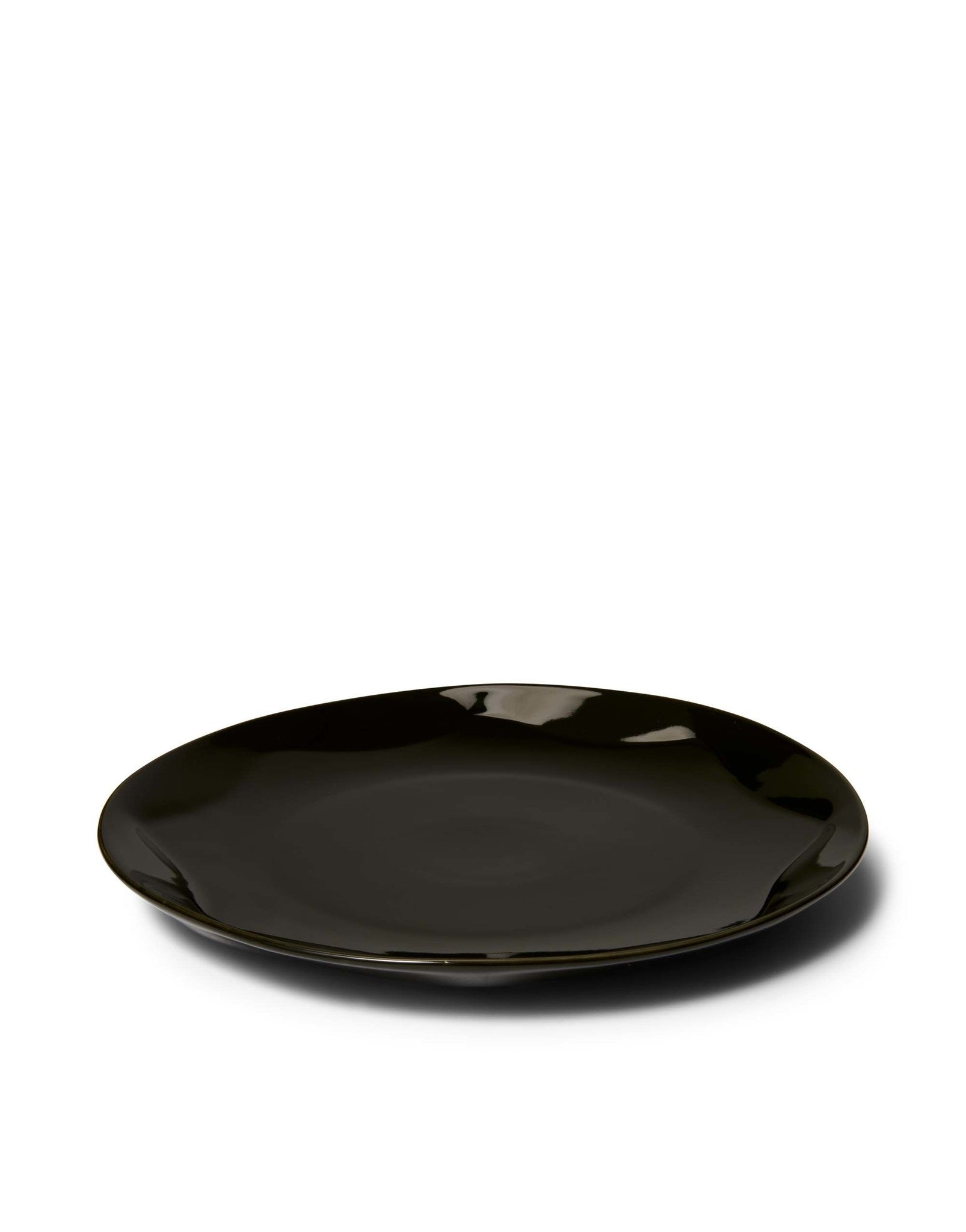 Essenza Sculpture dinerbord - Donkergroen