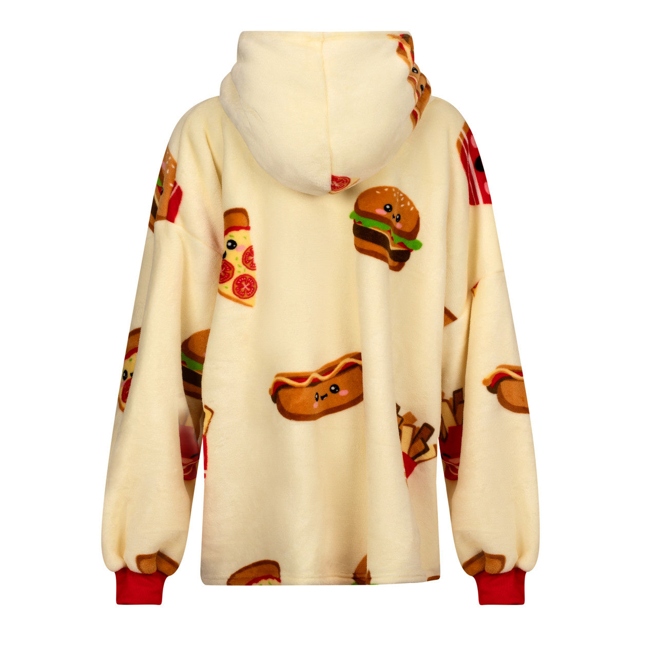 Fleece snuggle Hoodie - Fast Food