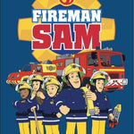 Brandweerman Sam fleece deken - 100x140 cm