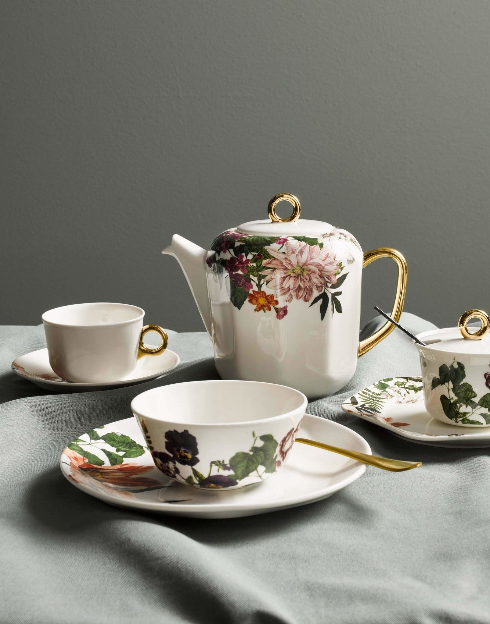 Essenza Galerij koffiekop & schotel - Off-white