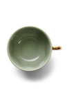 Essenza Galerij koffiekop & schotel - Groen