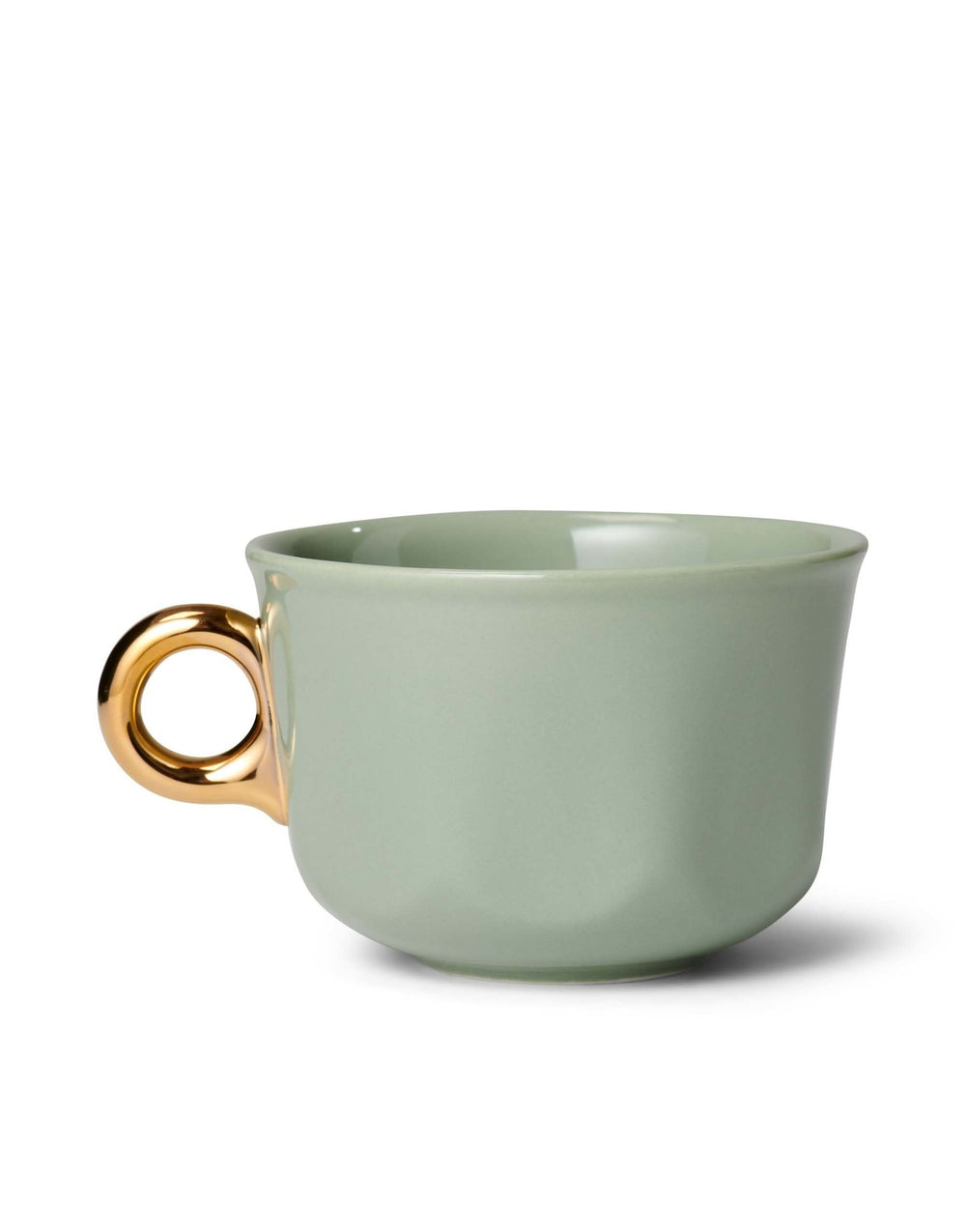 Essenza Galerij koffiekop & schotel - Groen