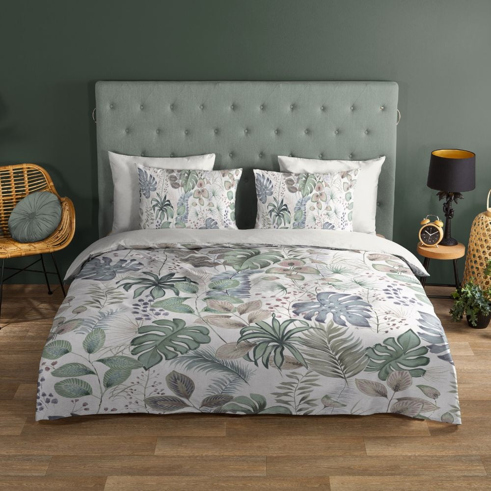 Good Morning dekbedovertrek Abel planten - Katoen