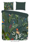 Good Morning dekbedovertrek Botanical birds - Groen - Katoen
