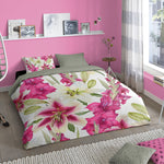 Good morning dekbedovertrek Fleurie - Katoen - 1-persoons (140x220 + 60x70cm)