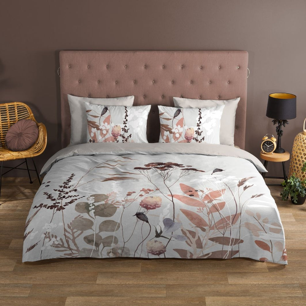 Good Morning dekbedovertrek Moya bloemen & planten - Katoen