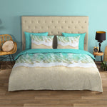 Katoen dekbedovertrek Strand