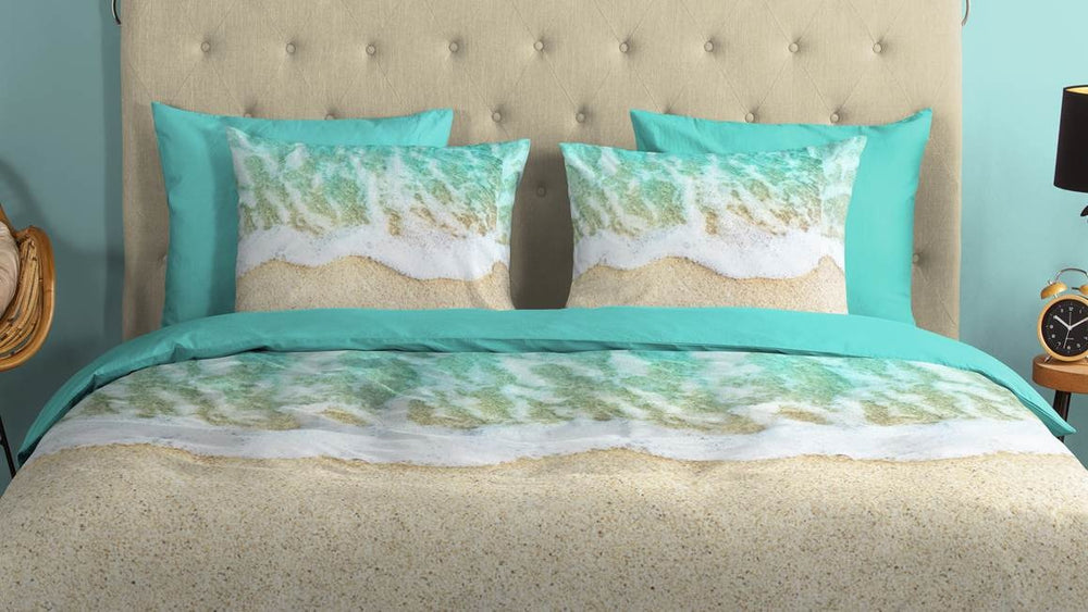 Good morning dekbedovertrek Strand - katoen