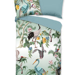 Good morning dekbedovertrek Tropical birds - Katoen