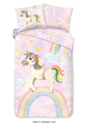 Good Morning kinderdekbedovertrek Unisweet - katoen - 1-persoons (140x220 + 60x70 cm)