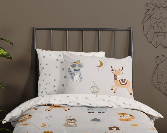 Peuter dekbedovertrek Woody - katoen - 120x150 + 60x70 cm
