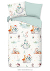Good Morning dekbedovertrek  Magic winter - flanel - 1-persoons (140x220 + 60x70 cm)