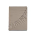 Flanel hoeslaken - taupe
