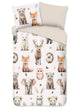 Good morning kinderdekbedovertrek Sven White - flanel