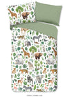 Good Morning dekbedovertrek Samba jungle - katoen - ledikant