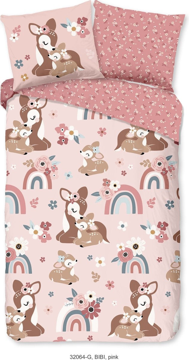 Good morning peuter dekbedovertrek Bibi - 120x150 + 60x70 cm