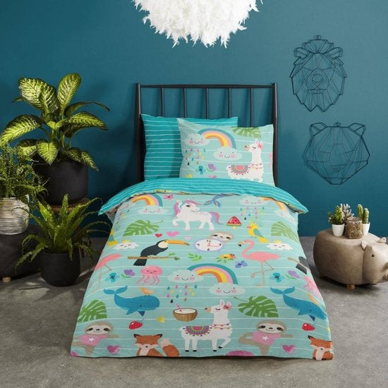 Good Morning dekbedovertrek Festen - katoen - eenpersoons