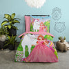 Kinderdekbedovertrek Fairytale  - Katoen - 1-persoons (140x220  + 60x70 cm)