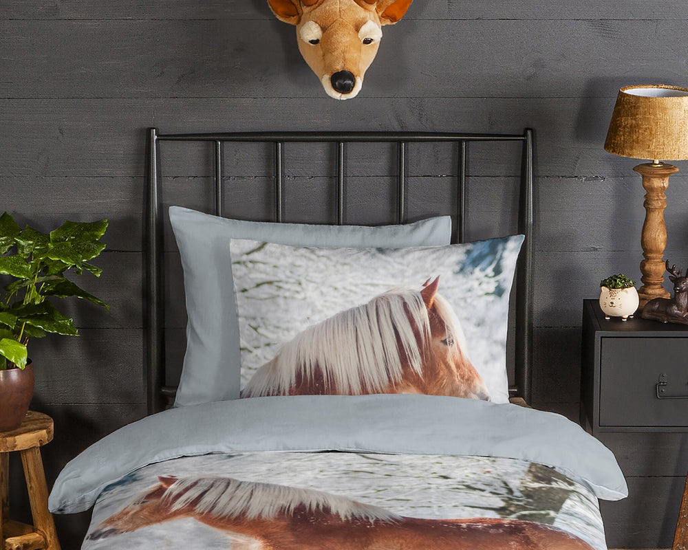Good Morning kinderdekbedovertrek Scarlet - flanel