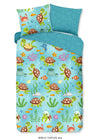Good Morning dekbedovertrek schildpadden - katoen - eenpersoons