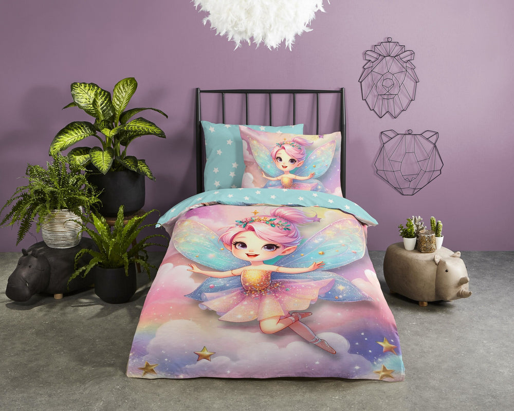 Good mornig dekbedovertrek Twinkle - katoen - eenpersoons