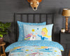 Good Morning kinderdekbedovertrek Unicorn prinses - flanel