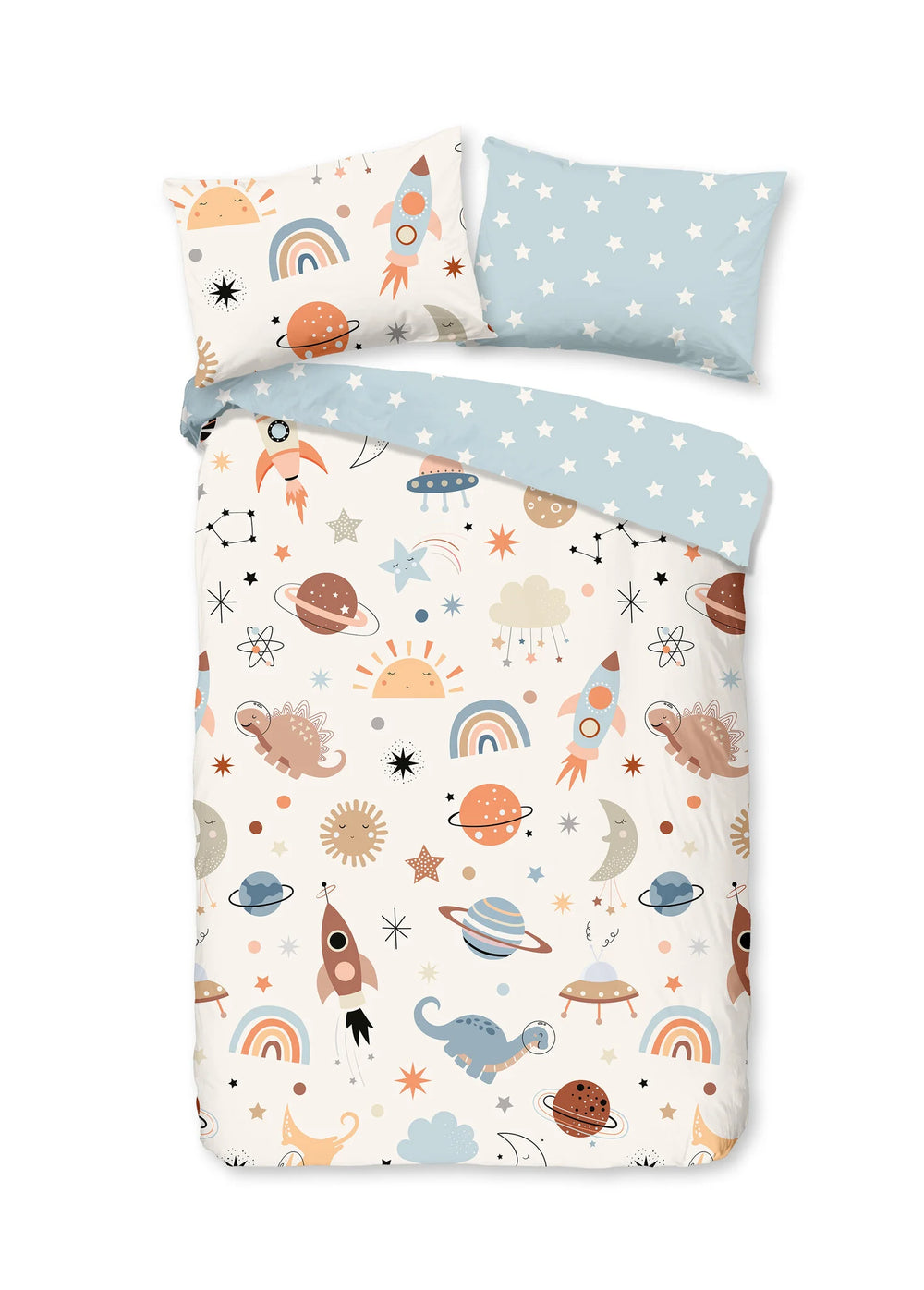 Good Morning ledikant dekbedovertrek Eclips - katoen - 100x135 + 40x60 cm