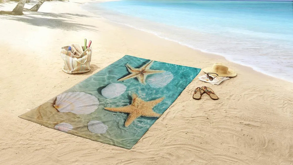 Strandlaken Beachvibe - handdoek 100x180 cm