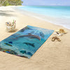 Strandlaken Dolfijnen - handdoek 75x150 cm