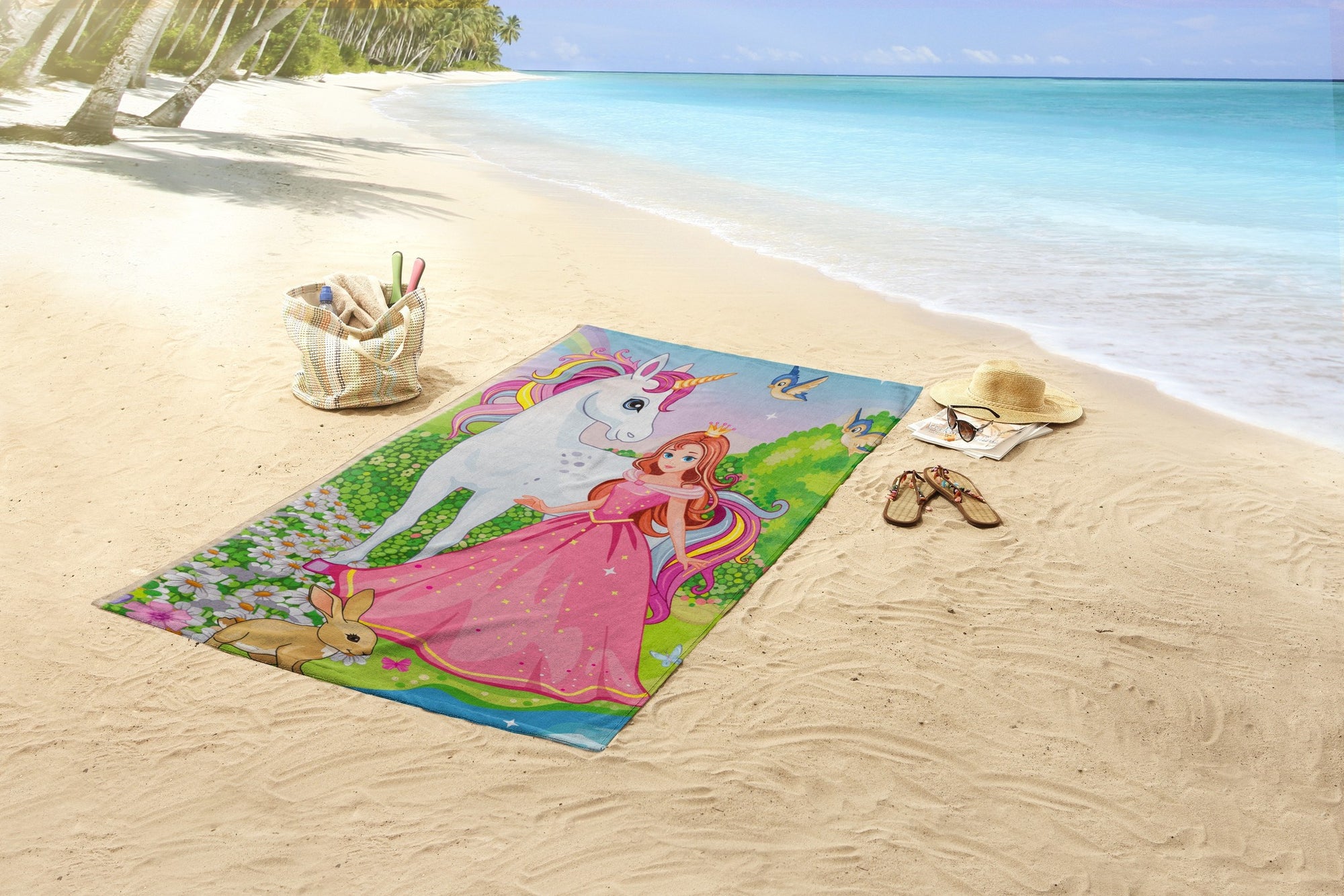 Strandlaken Fairytale  - 75x150 cm