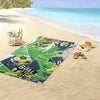 Strandlaken Goal Time - handdoek 75x150 cm