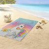 Strandlaken Unicorn Dash - handdoek 75x150 cm