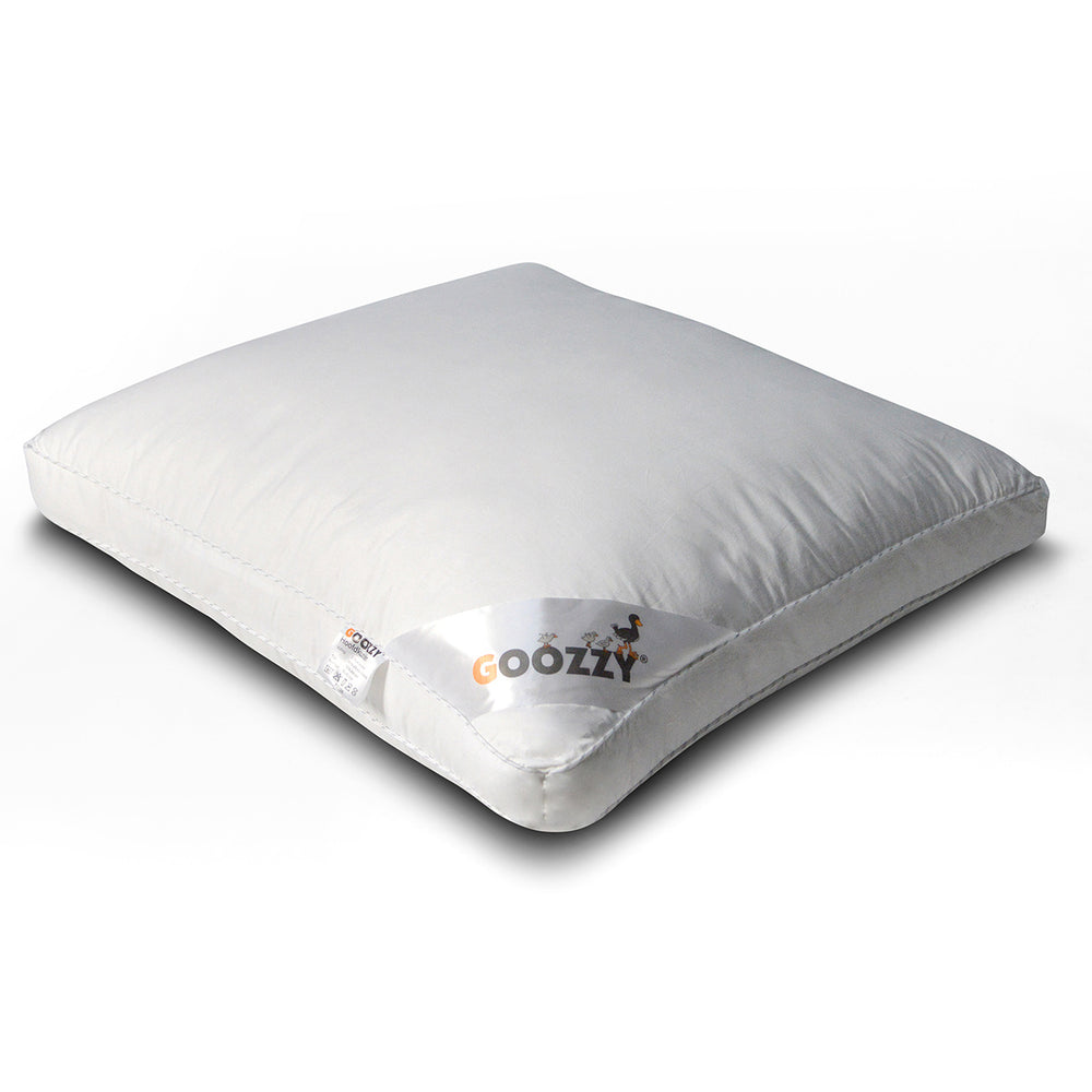 Goozzy hoofdkussen - 50x60x5 cm - eenden dons