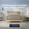 Decoware baby dekbedovertrek uni - grijs - katoen - 100x135 + 40x60 cm