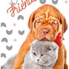 Strandlaken Best Friends - katoen - handdoek 70x140 cm