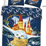 Harry Potter dekbedovertrek Hedwig - microvezel  - 1-persoons (140x200 + 65x65 cm)
